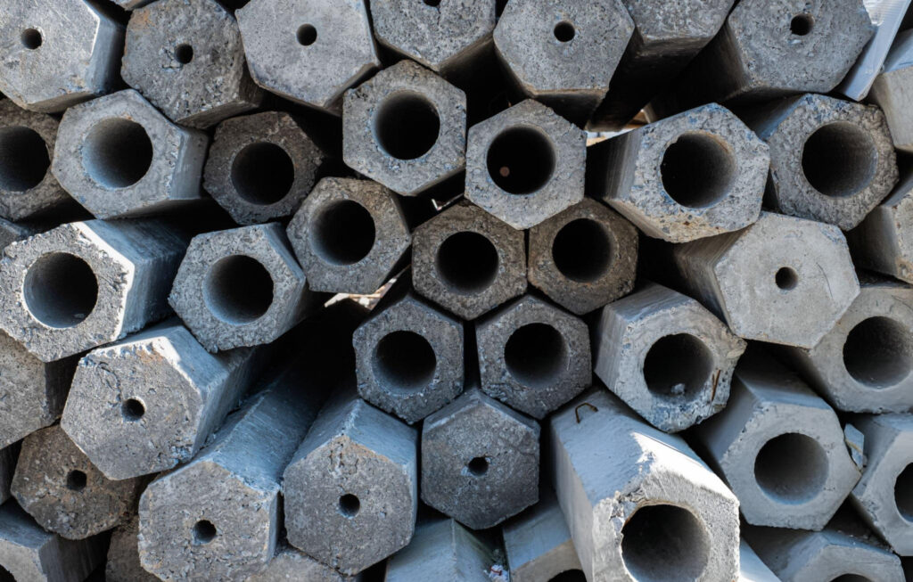 Pressed Concrete Pilings
