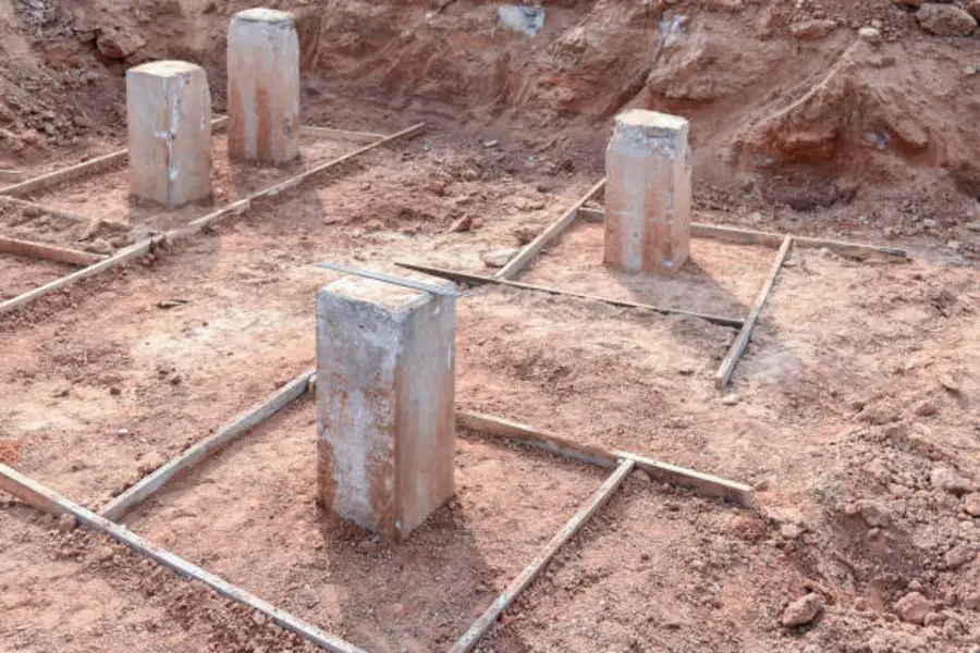 Slab Pier Installation